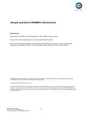 problema test hermes parte 4|Sample questions HERMES Advanced (II) .